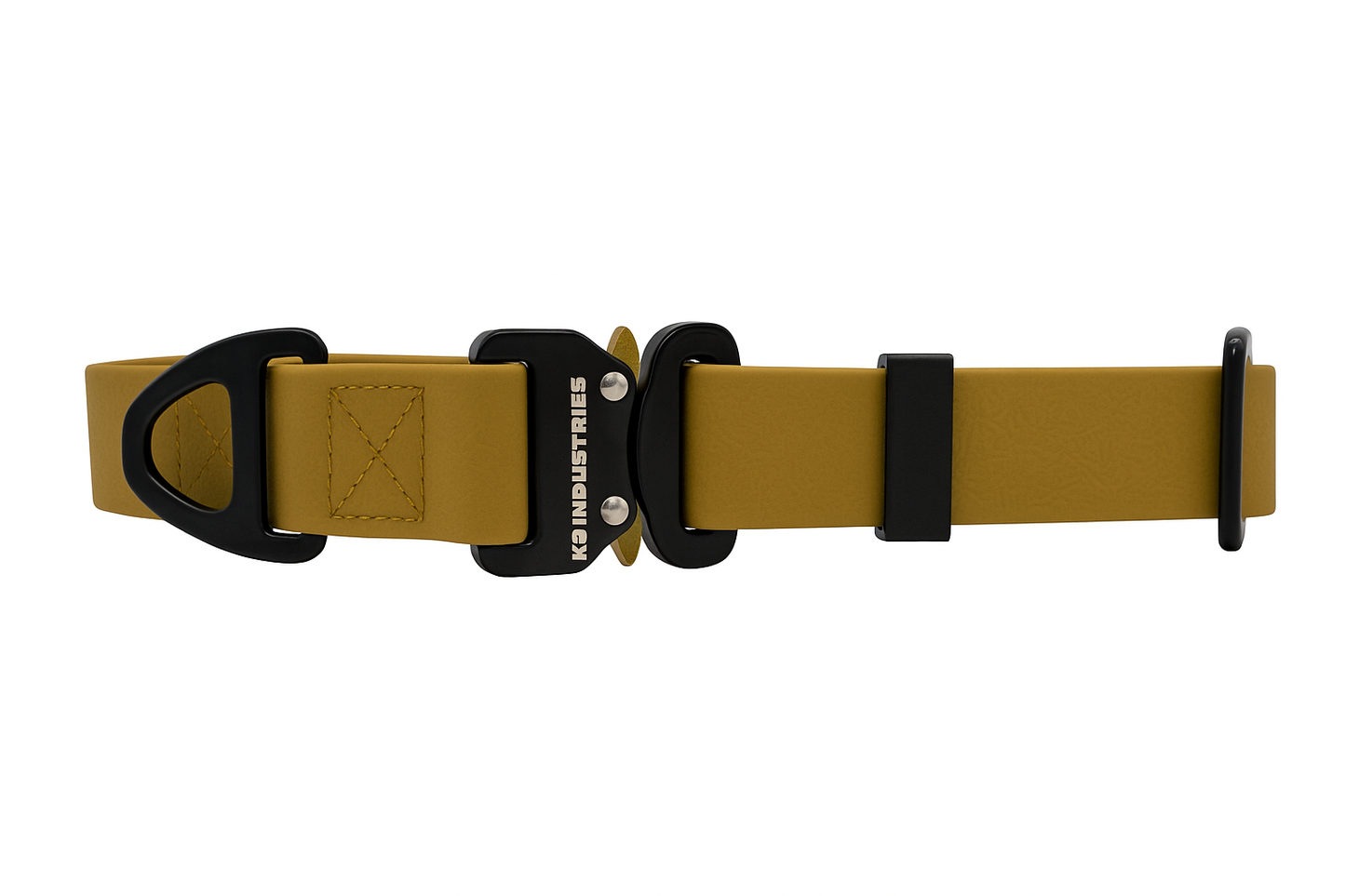 K9 INDUSTRIES– Профессиональный ошейник для рабочих собак 3/4" Усиленный | Водонепроницаемый | Регулируемый | Создан для надёжной работы