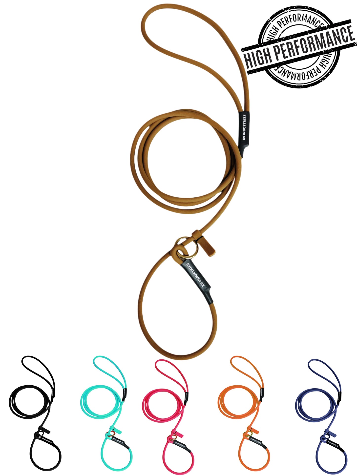 Поводок-удавка K9 PowerFlex Rope — поводок и ошейник в одном изделии